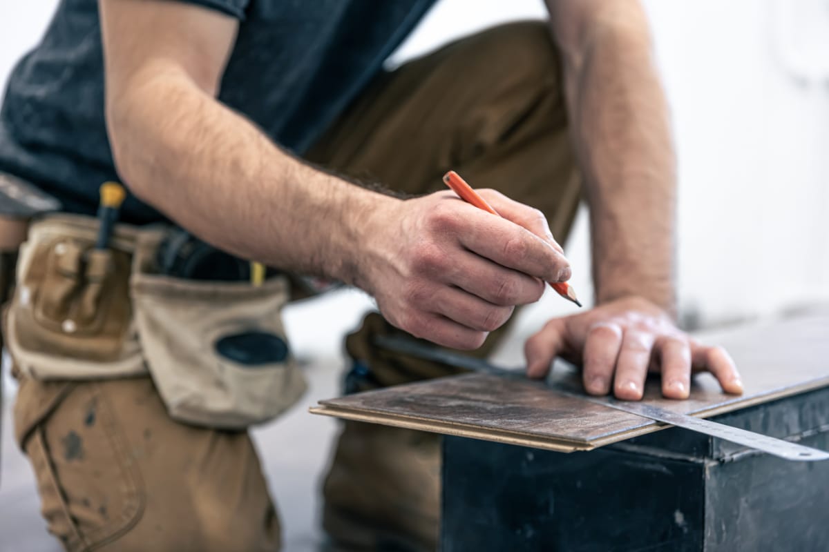 How To Miter Laminate Skirting Boards