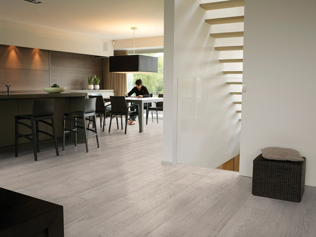Flooring suitable for kitchens