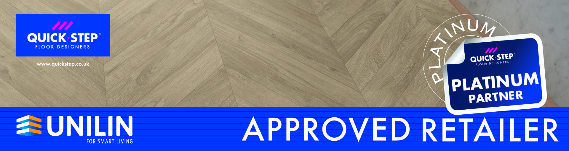 Quick-Step Platinum Partner Approved Retailer