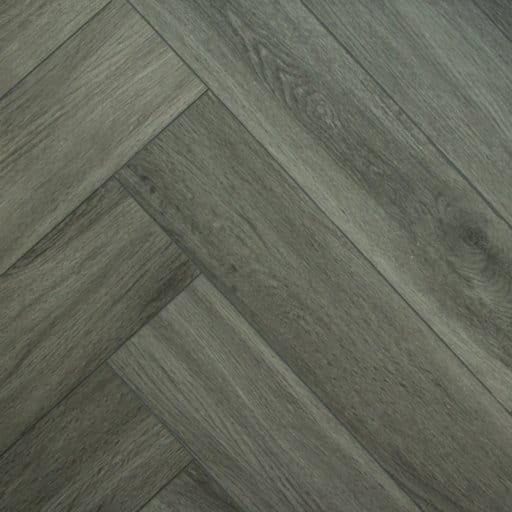 Rigid Herringbone Dark Grey Oak Luxury Vinyl 5mm