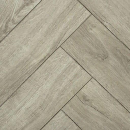 Rigid Herringbone Rustic Light Grey Luxury Vinyl 5mm