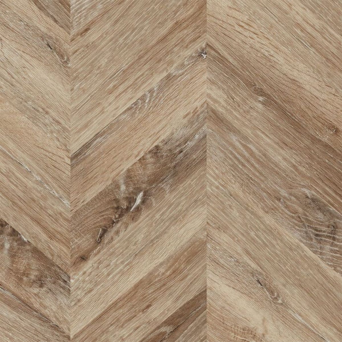 Blonde Oak Chevron Cvr49
