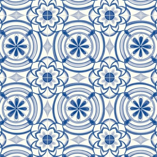 Orlando Blue Spanish Tile